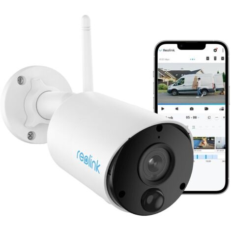 Reolink 3 MP Outdoor Security Camera with Battery, WLAN