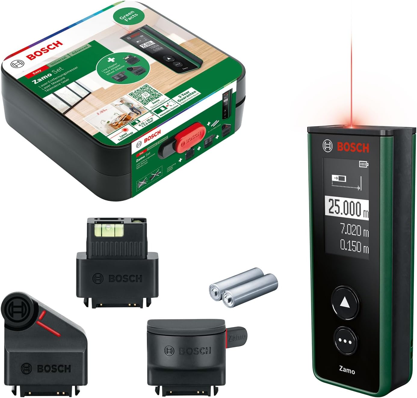 Bosch Zamo 4 Set Laser-Entfernungsmesser