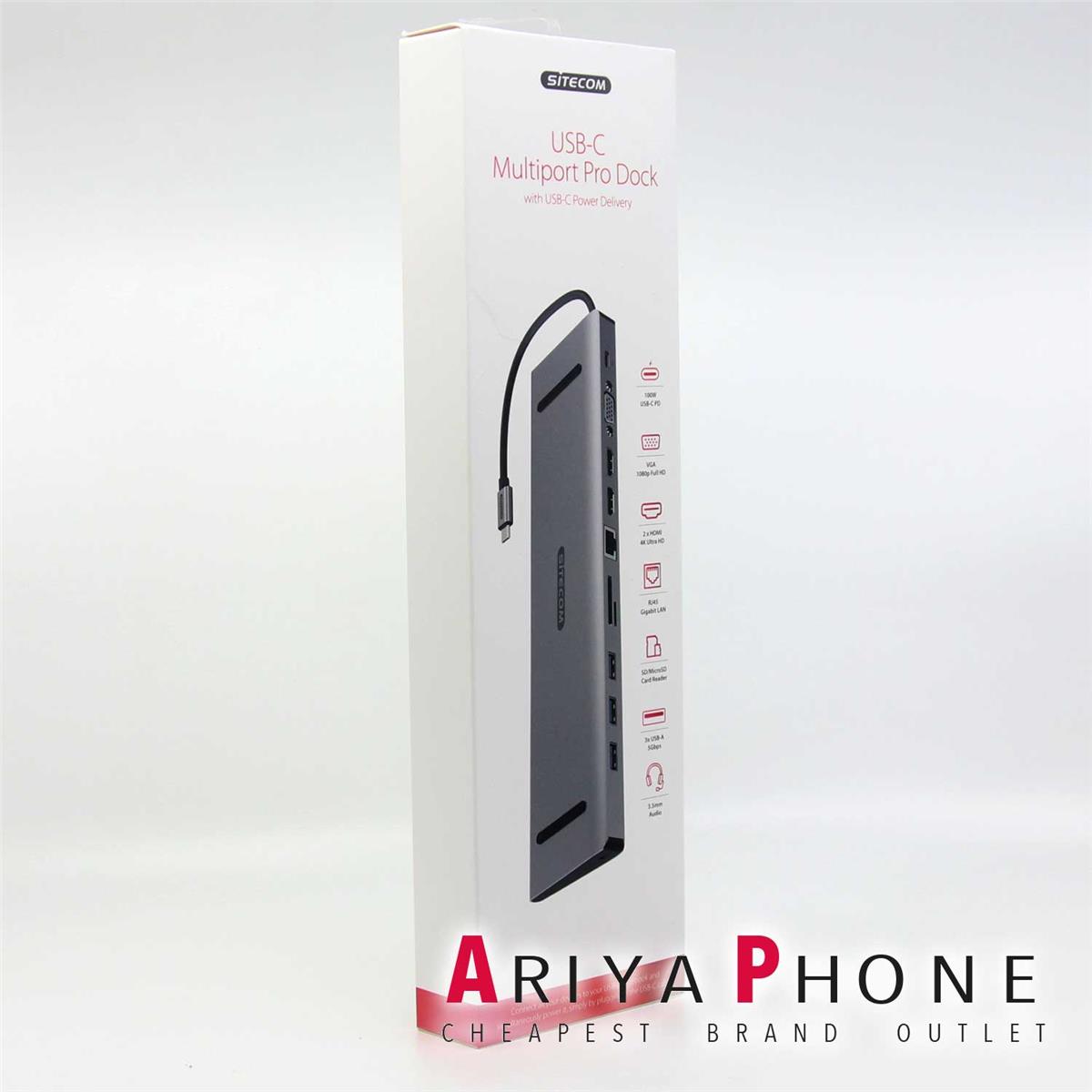 Sitecom USB-C Multiport Pro Dock (CN-389)