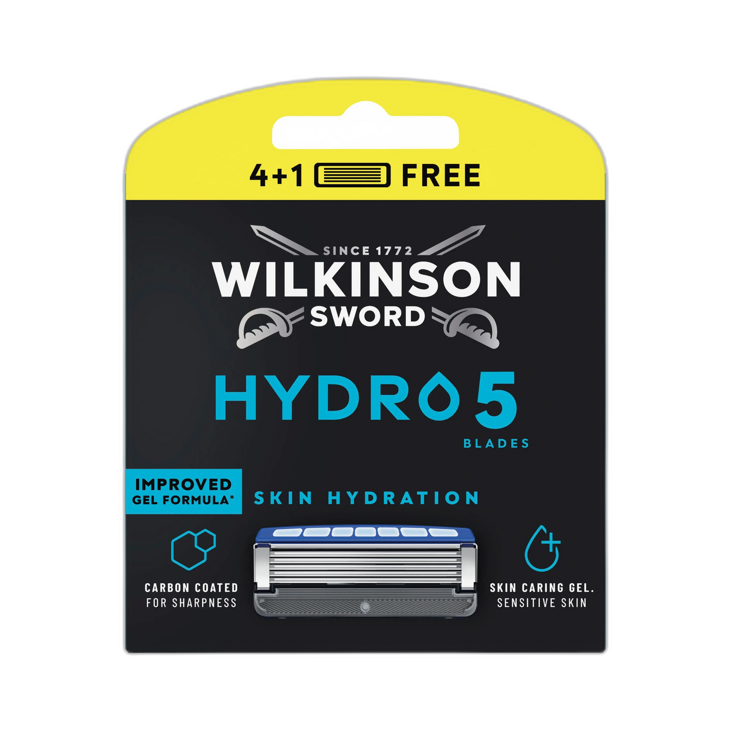 Wilkinson Sword Hydro5 Rasierklingen 4er-Pack Hautschutz