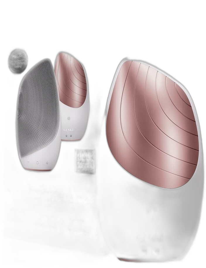 GESKE SmartAppGuided Sonic Thermo Facial Brush, 6-in-1