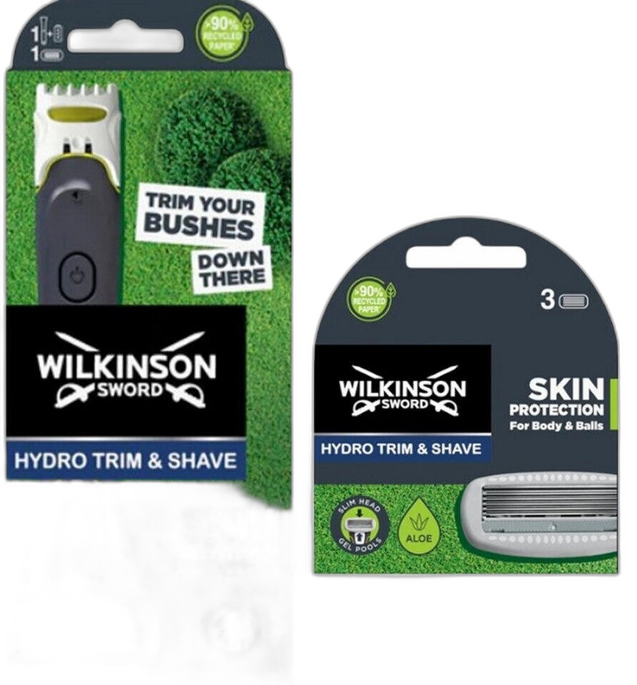 Wilkinson Hydro Trim & Shave Rasierer mit Trimmer