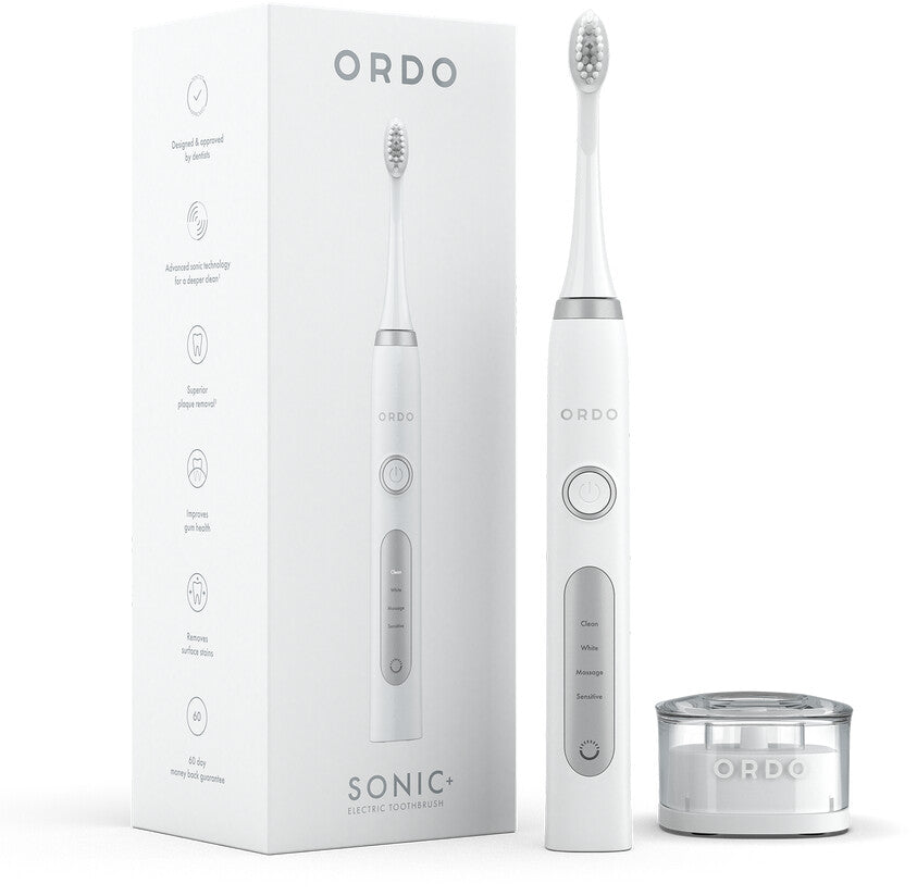 Ordo Sonic+ Toothbrush elektrische Zahnbürste hite/silver