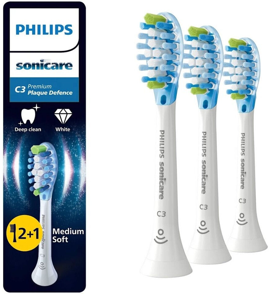 Philips Sonicare Premium Plaque Defence HX9043/87 3 Zahnbürstenköpfe
