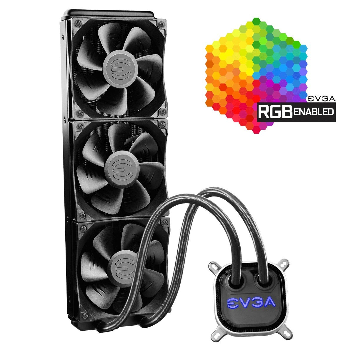 EVGA CLC 360mm All-In-One RGB LED CPU Liquid Cooler