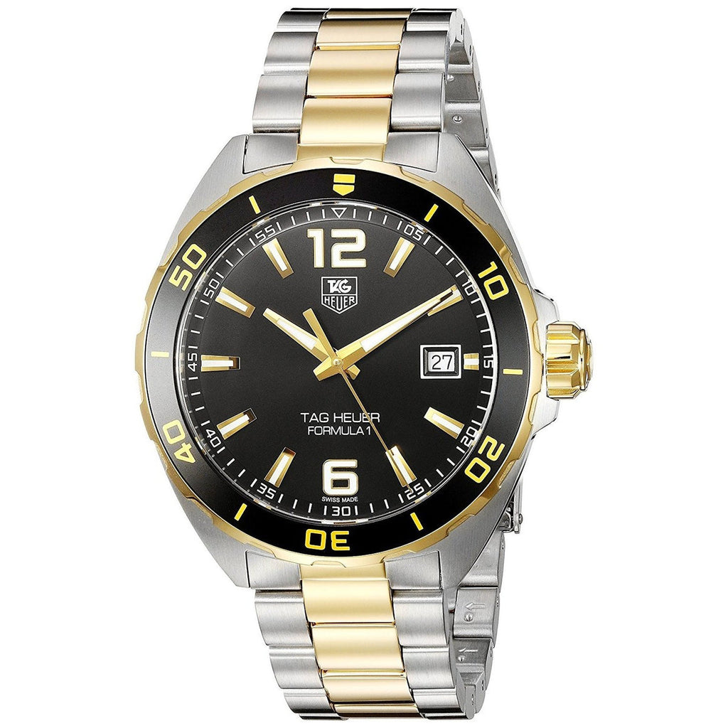 Tag Heuer Formula 1 Herrenuhr mit schwarzem Zifferblatt WAZ1121.BB0879