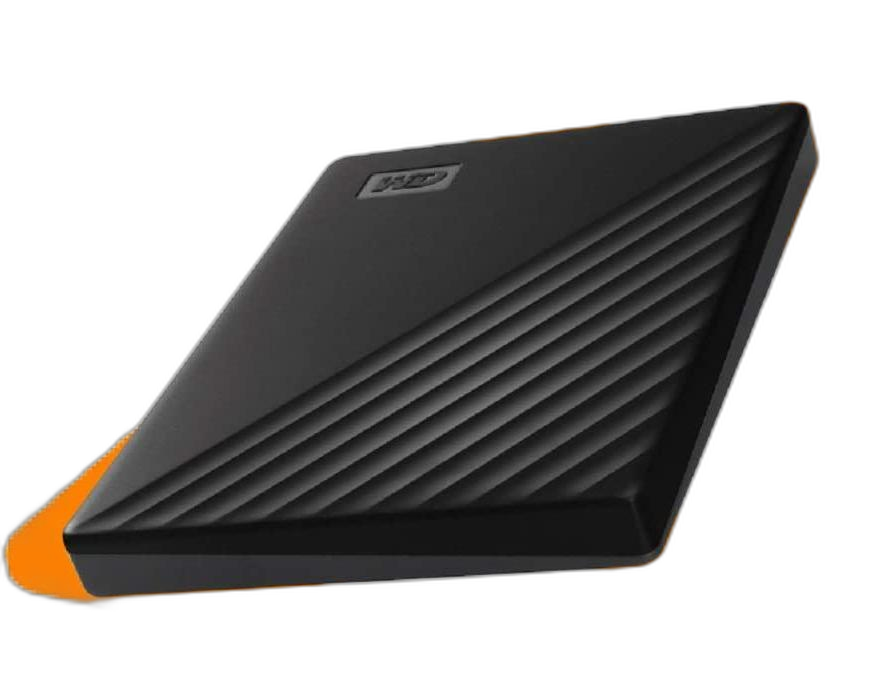 Western Digital My Passport 2TB externe Festplatte, Schwarz