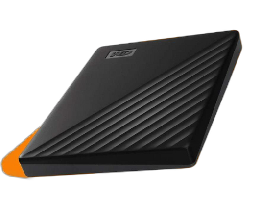 Western Digital My Passport 2TB externe Festplatte, Schwarz