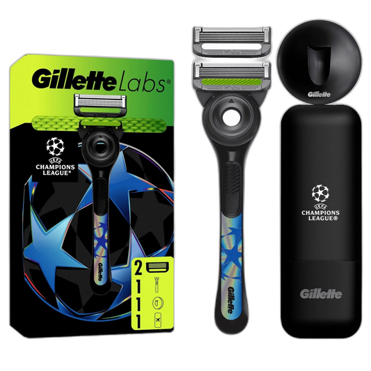 Gillette Labs Rasierer CL Edition mit Etui und 2 Klingen