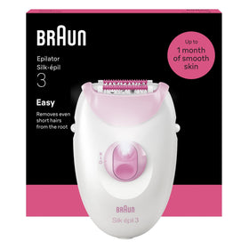 Braun Silk-épil 3 Epilierer 2in1 mit Rasierer,Trimmer