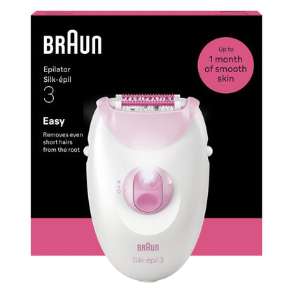 Braun Silk-épil 3 Epilierer 2in1 mit Rasierer,Trimmer