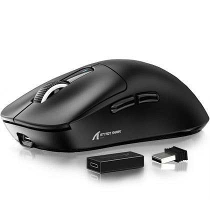 ATTACK SHARK X8PPO 8K Mouse for Large Hand, 55g