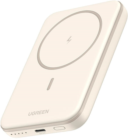 UGREEN Powerbank mit MagSafe 10000mAh Mini Wireless 20W weiß
