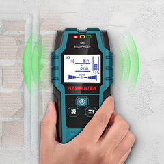 HANMATEK SF1 4â€‘inâ€‘1 Stud Finder Wall Scanner, Depth