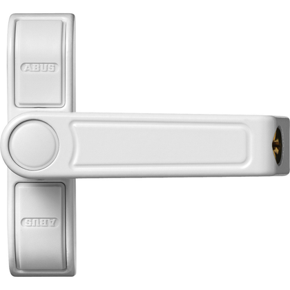 ABUS Fenster-Zusatzsicherung 2410 Schwenkriegel einflügelig weiß (89628)