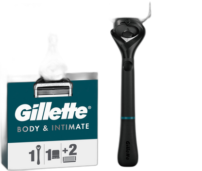 Gillette Intimate Rasierer Set 4-teilig