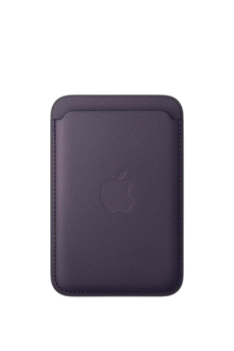 Apple iPhone Feingewebe Wallet mit MagSafe Mitternachtsviolett