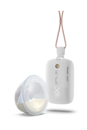 Philips Avent Freisprechpumpe mit digitalem Display