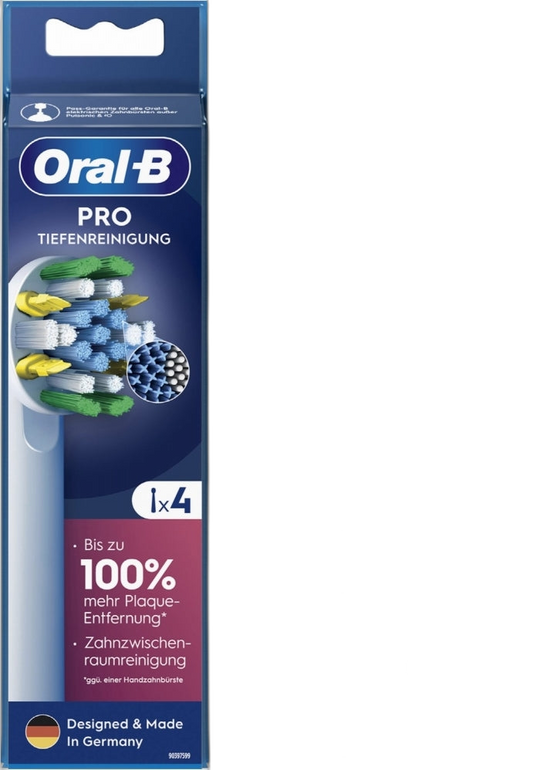 Braun Oral-B Aufsteckbürsten Pro Tiefenreinigung 4er Pack
