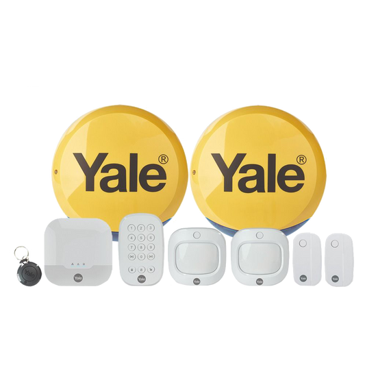 Yale Sync Smart Home Alarm Set mit Sirene und App-Steuerung