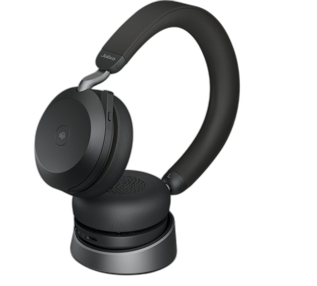 Jabra Evolve2 75 Headset mit Bluetooth und ANC, Schwarz