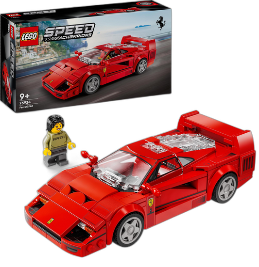 LEGO Speed Champions Ferrari F40, 198 Teile, ab 8 Jahren