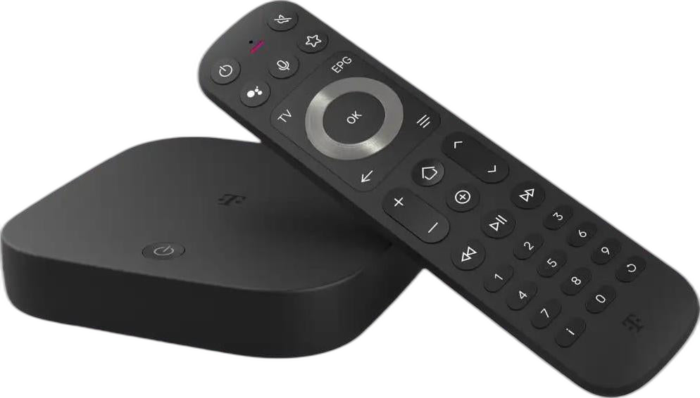 Telekom MagentaTV One 2.0 Streaming-Player mit Fernbedienung
