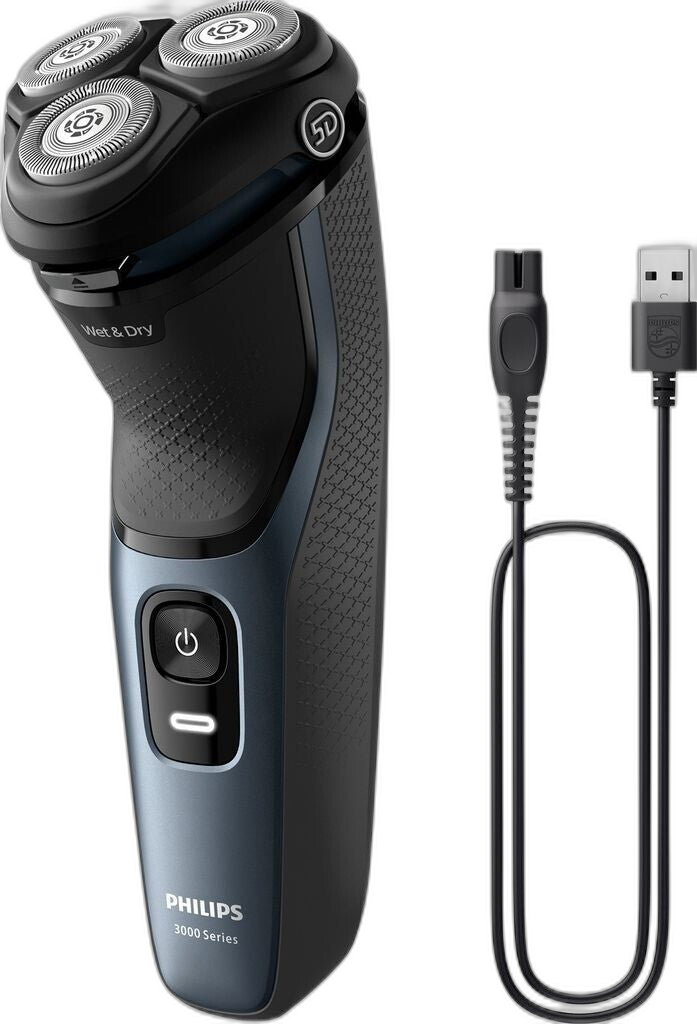 Philips Series 3000 S3143/00 Herren Nass-/Trocken-Rotationsrasierer -...