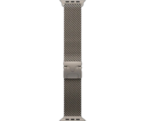 Apple 49mm Milanaise Armband Titan Natur M