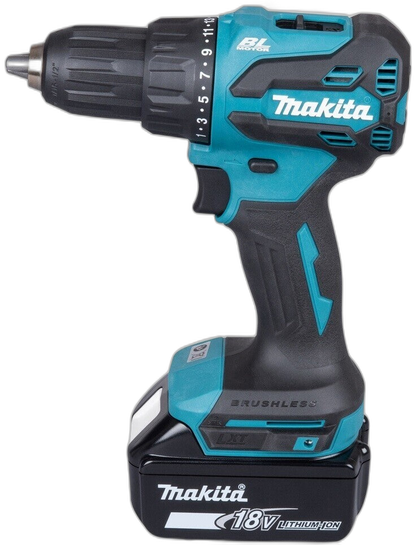 Makita Akku Schlagbohrschrauber DHP490RFX3 18 V 2x 3Ah Akku Ladegerät Zubehör