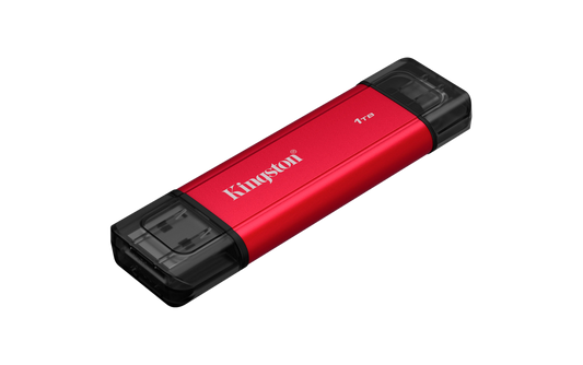 Kingston Portable SSD – 2TB, USB 3.2, rot