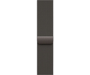 Apple 46mm Milanaise Armband Schiefer M/L
