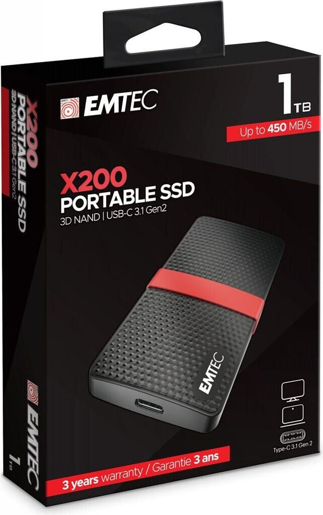 EMTEC X200 Portable Power Plus 1TB