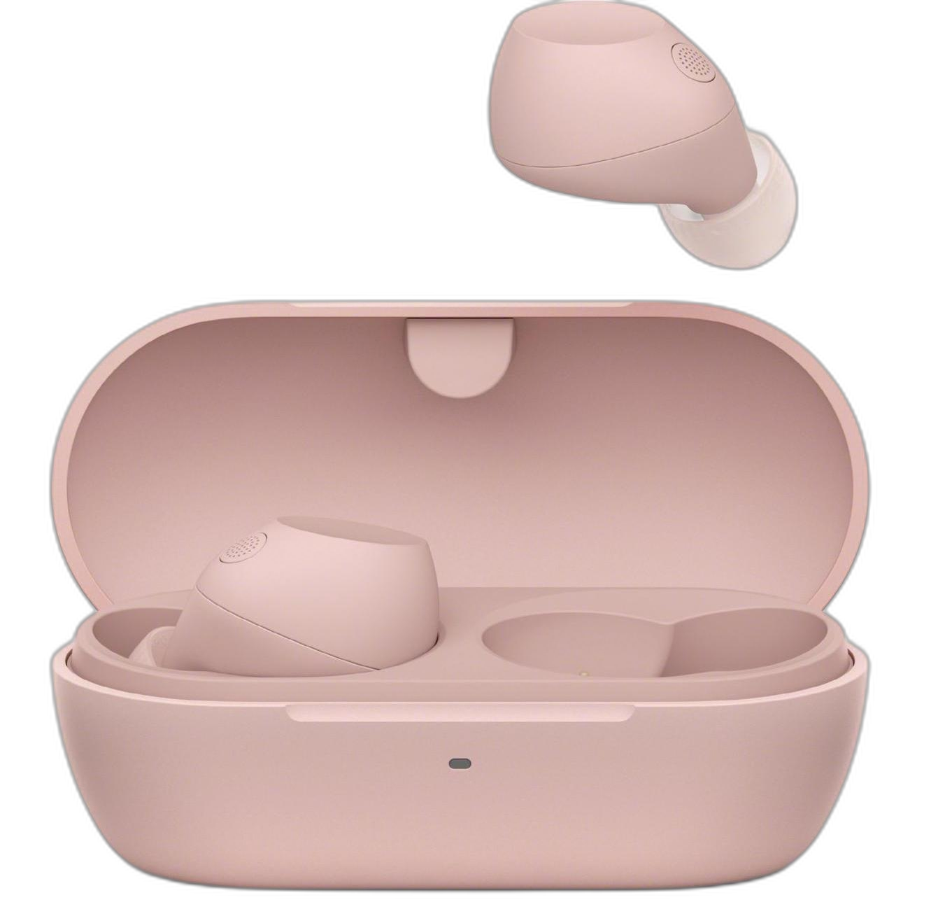 Sony U.K. WFC710NP.CE7 Kopfhrer & Headset True Wireless Stereo (TWS) im Ohr Musik/Alltag USB Typ-C Bluetooth Pink