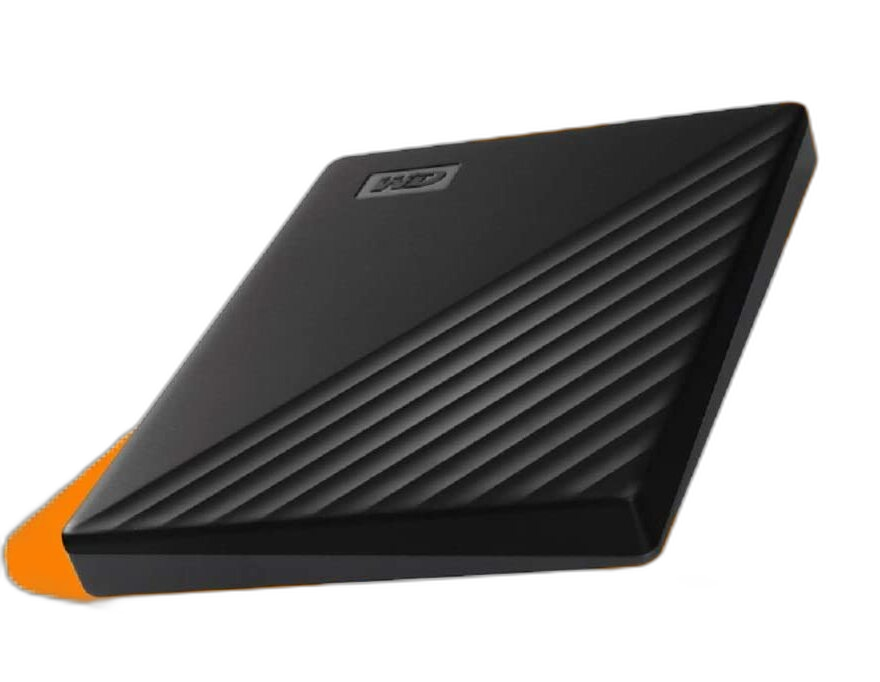Western Digital My Passport 4TB externe Festplatte, Schwarz