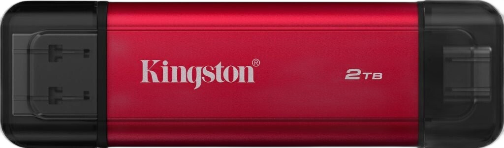 Kingston Portable SSD – 2TB, USB 3.2, rot