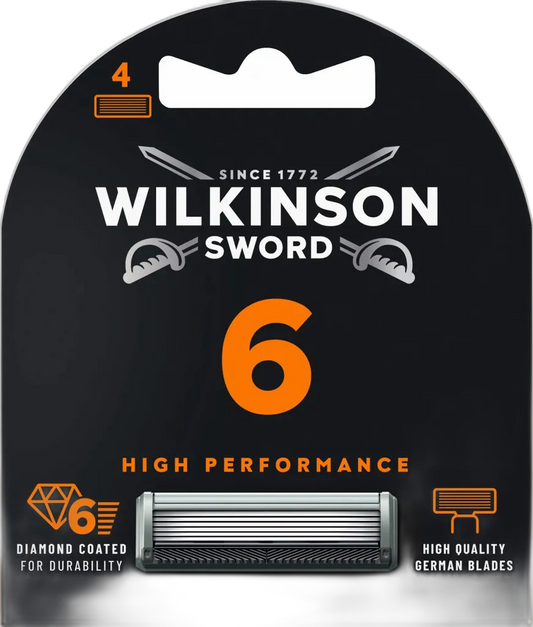 Wilkinson Sword Rasierer 6 mit diamantbeschichteten Klingen
