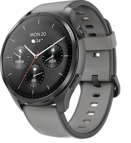 Hama Smartwatch 9000 GPS mit Edelstahlrand