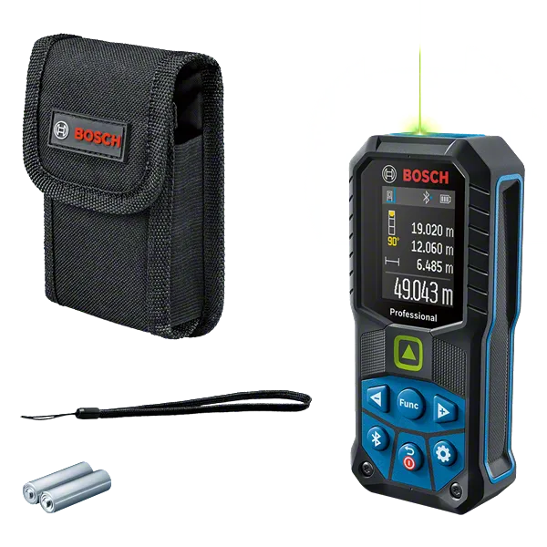 Bosch Professional Laser-Entfernungsmesser GLM 50-27 C – 50m, Bluetooth