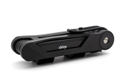 Chirp FL-85 Faltschloss 85cm Schwarz/Grau