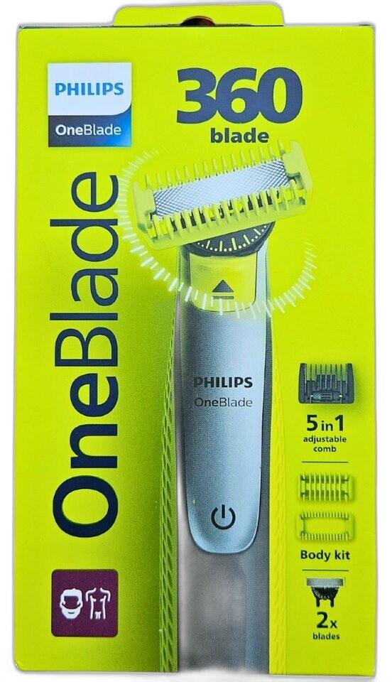 Philips OneBlade 360 Face + Body Rasierer, hautschonend
