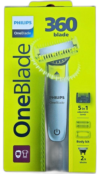 Philips OneBlade 360 Face + Body Rasierer, hautschonend