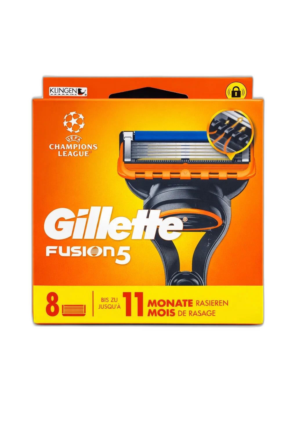 Gillette Fusion5 Rasierklingen 8er Pack mit Präzisionstrimmer