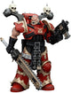 Warhammer 40k Actionfigur 1/18 World Eaters Khorne Berzerker mit Eviscerator Chainsword 13 cm