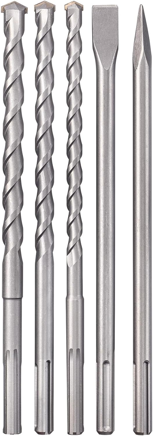 Einhell SDS Max Meißel- & Bohrer-Satz, 5-teilig