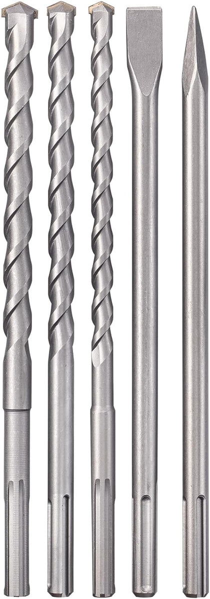 Einhell SDS Max Meißel- & Bohrer-Satz, 5-teilig