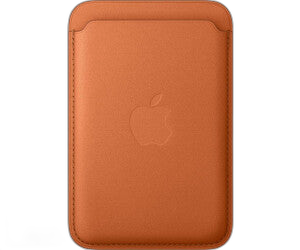 Apple iPhone Feingewebe Wallet mit MagSafe Fuchsrot