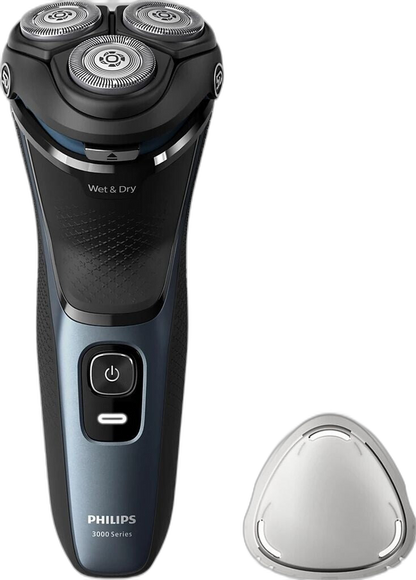Philips Series 3000 S3143/00 Herren Nass-/Trocken-Rotationsrasierer -...