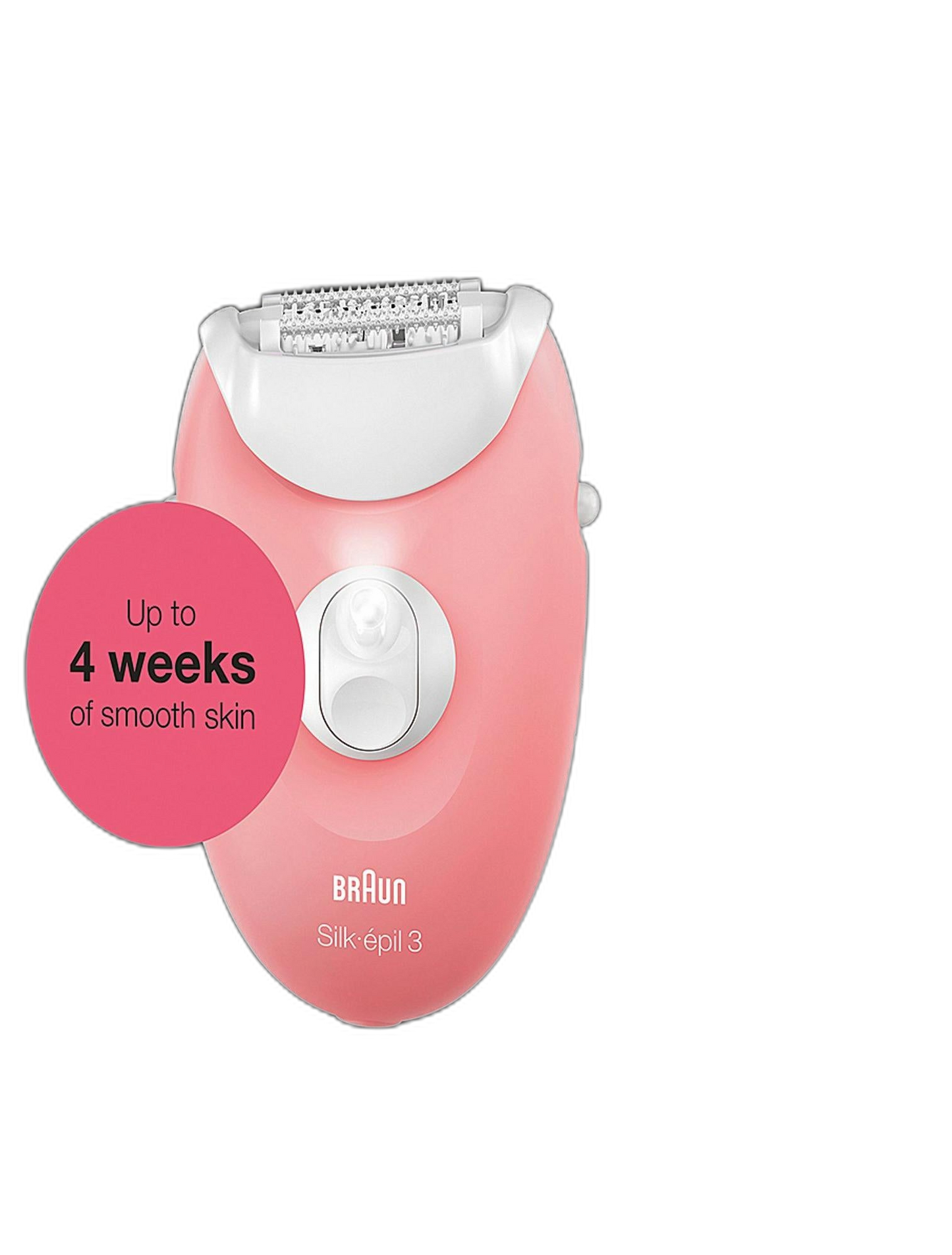 Braun Silk-épil 3 Epilierer mit 20 Pinzetten und SmartLight