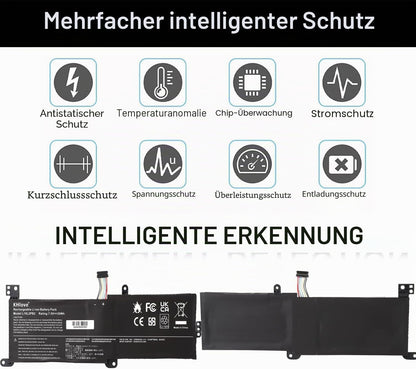 KHlove Laptop Akku für IdeaPad 320 L16M2PB1 L16M2PB2 L16C2PB2 L16L2PB2 5,2Ah